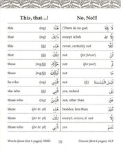 80% Of Quranic Words : Classified Word Lists For Easy Memorisation