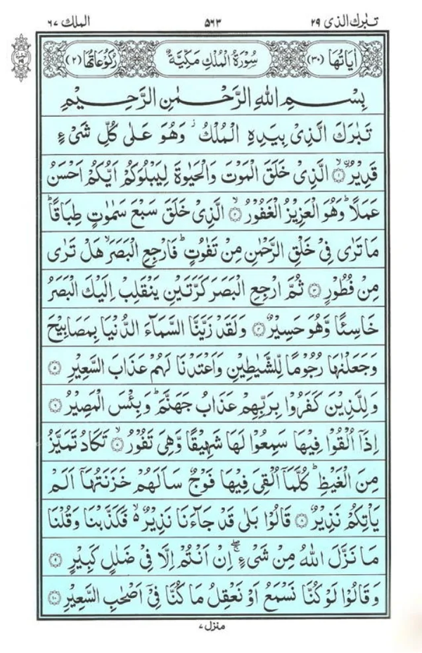 Holy Quran Para 1 to 30 PDF Download 15 Line Arabic