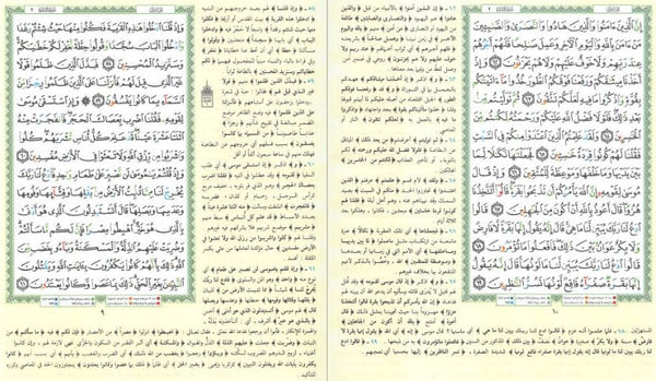 Coloured Tajweed Quran with Al-Jalalain Interpretation