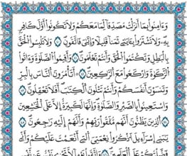 The Holy Quran Narrated by Qaloon from Nafi