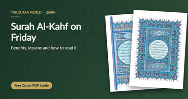 Surah Al-Kahf on Friday: benefits and lessons, with pages from the blue Madinah Mushaf