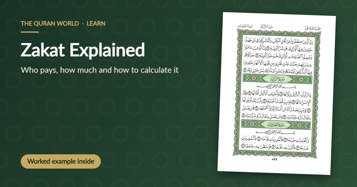 Zakat explained: who pays, the nisab and how to calculate 2.5 percent