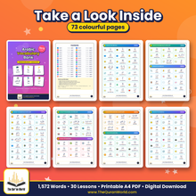 Arabic Vocabulary Bank Book 2 – 1,572 Words with Pictures for Madinah Arabic Book 2 (Printable PDF)