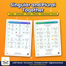 Arabic Vocabulary Bank Book 3 – 2,067 Words with Pictures for Madinah Arabic Book 3 (Printable PDF)