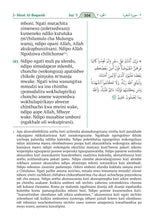 Chichewa Holy Quran Translation الشيشيوا