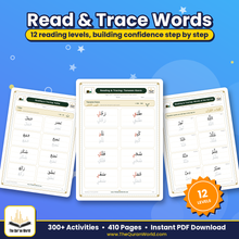 Learn Arabic for Kids: 300+ Printable Activities and Worksheets (410-Page PDF)