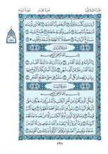 Holy Quran of Madinah in Blue