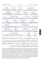 Holy Quran Word for Word English Translation (Color)