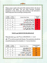 The Holy Quran Colour Coded Arabic Text and Transliteration with English Translation